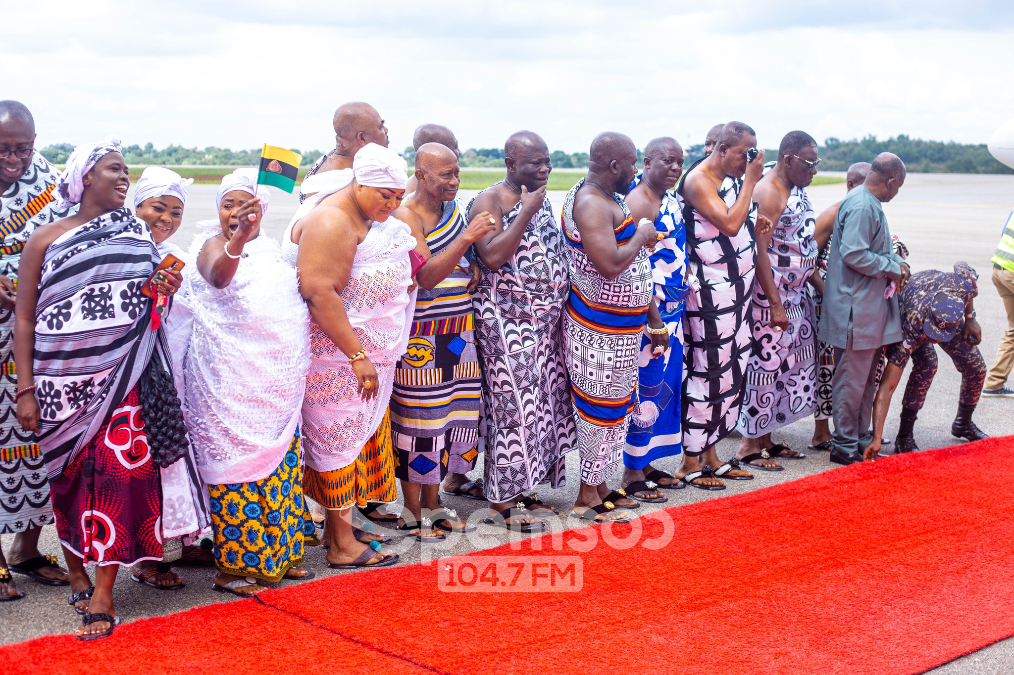 Asantehene Returns To Ghana – Manhyia Palace