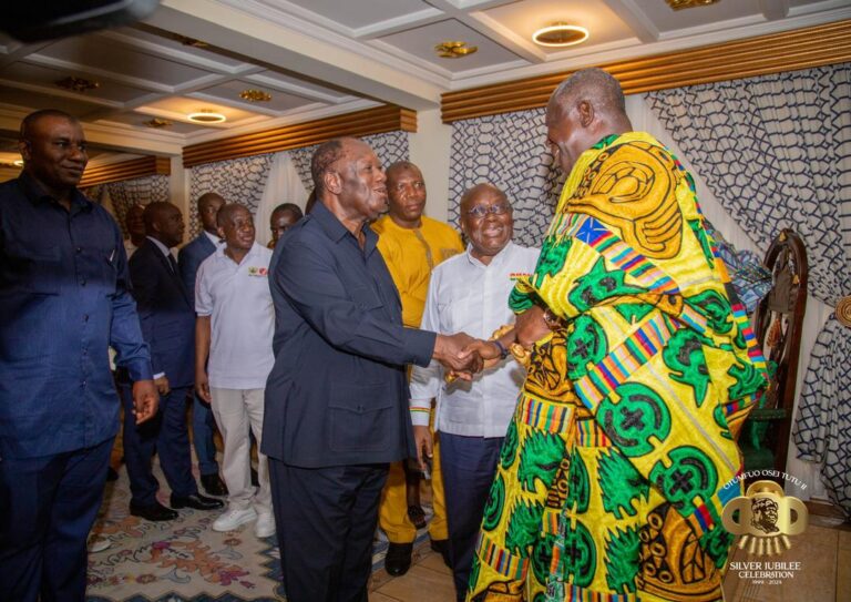 Prez Ouattara Grateful For Otumfuo s Assistance During Civil War