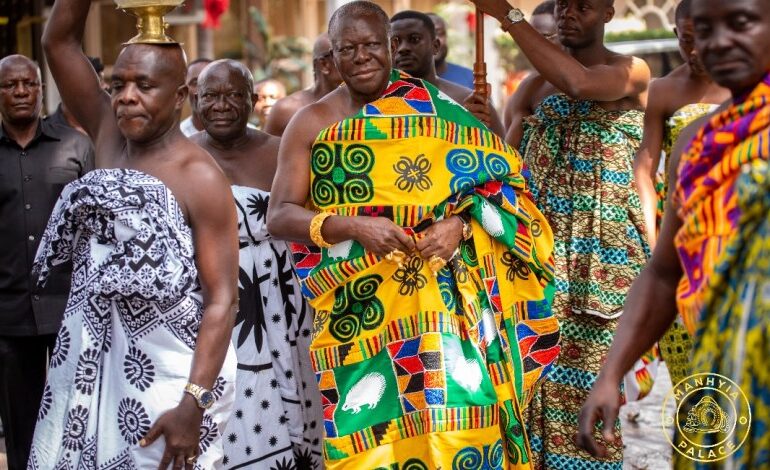 Asantehene Celebrates Christmas With Subjects