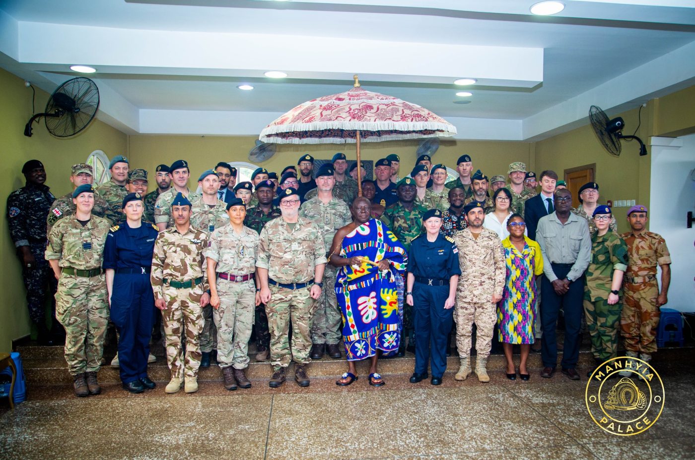 Asantehene Lectures UK Advanced Command and Staff College Students