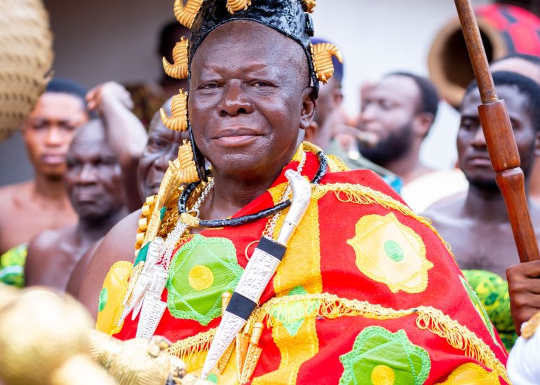 Otumfuo Treats King Mswati to Asante Culture at Its Finest