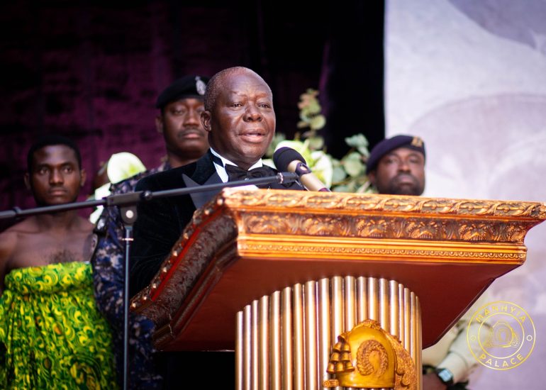 See Asantehene’s Message to DRC, Sudan, Somalia and Chad