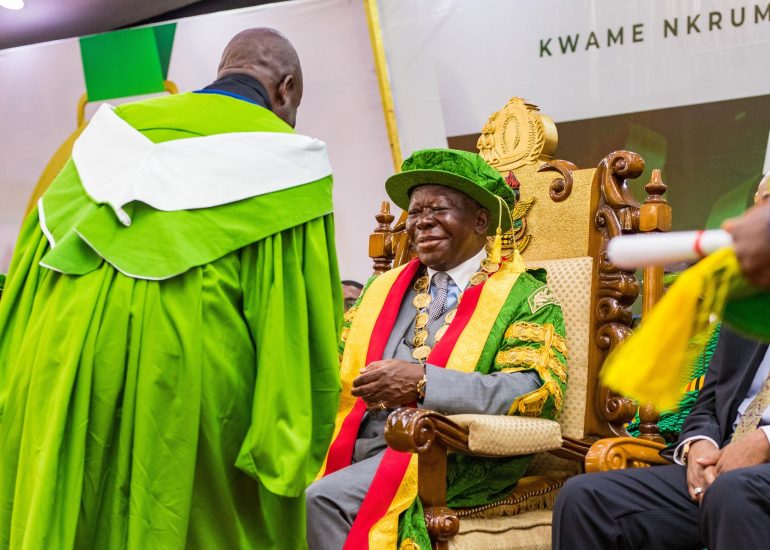 Motivate And Reward Junior Lecturers Who Didn't Flee Ghana; Asantehene to KNUST