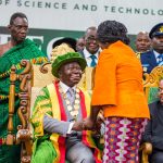 Asantehene Happy to See Vice President Opoku Agyemang in Good Health