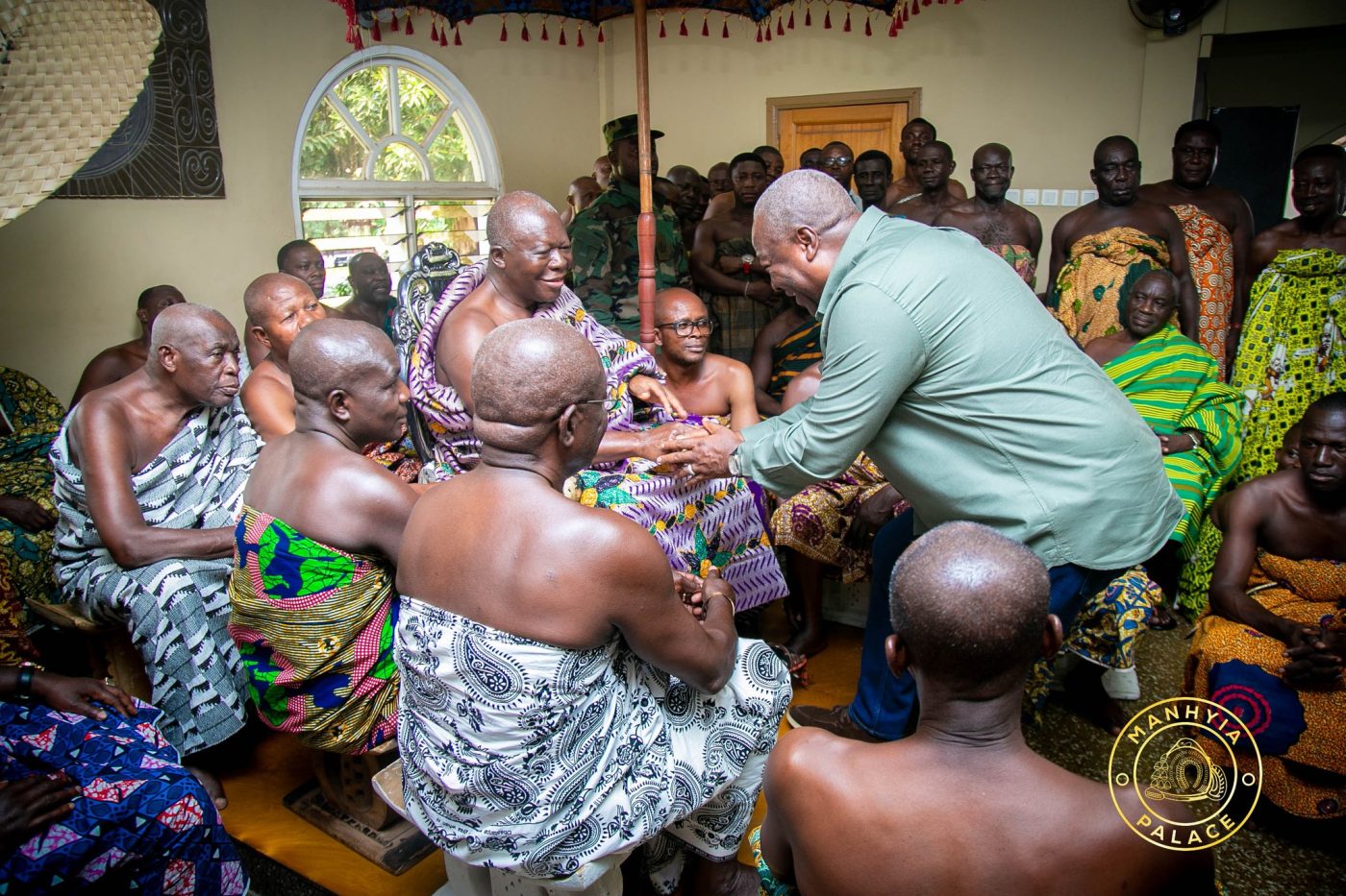 My Support Will Be At Your Disposal; Asantehene Assures Prez