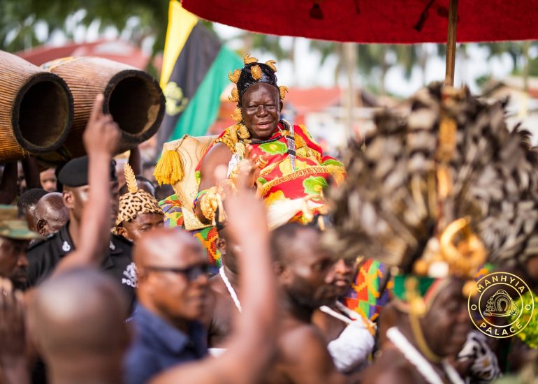 What Asantehene Said About Eswatini King’s Visit at 5th Awukudae