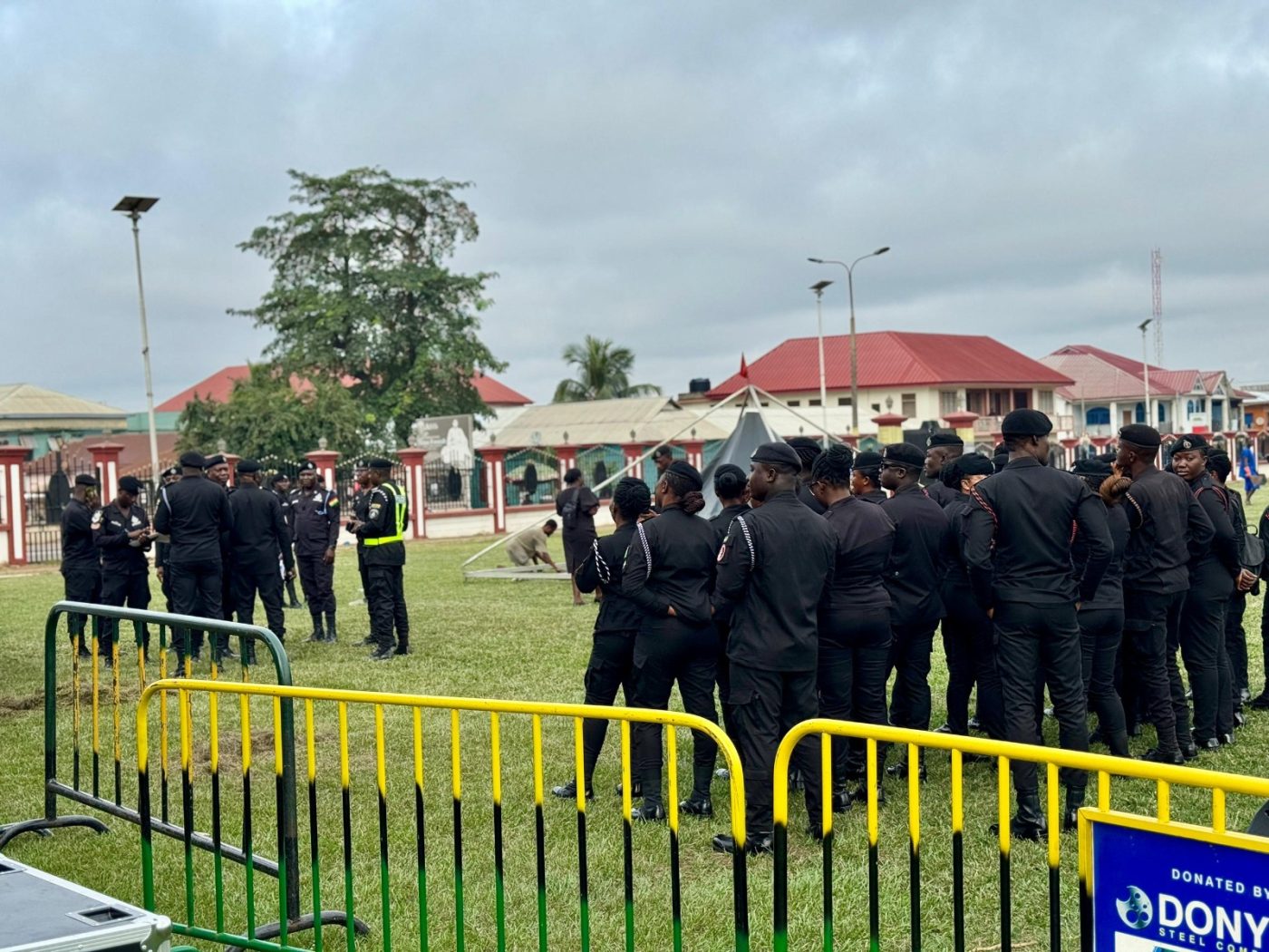 Heavy Security Presence As Asanteman Observes Nana Konadu Yiadom III’s One-week