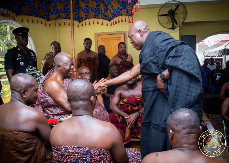 I Still Remember Your Benevolence- Otumfuo to Akwamumanhene