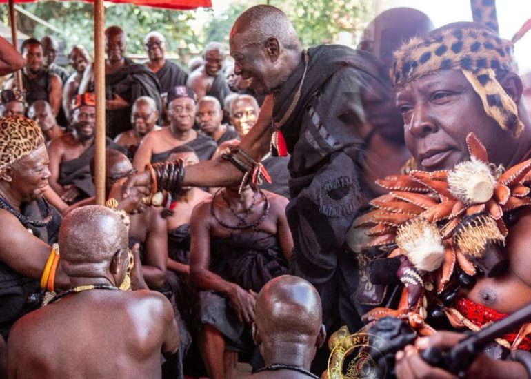 Asantehemaa Dɔte Yie: Paramount Chiefs of Aflao and Oguaa Affirm Solidarity with Asantehene