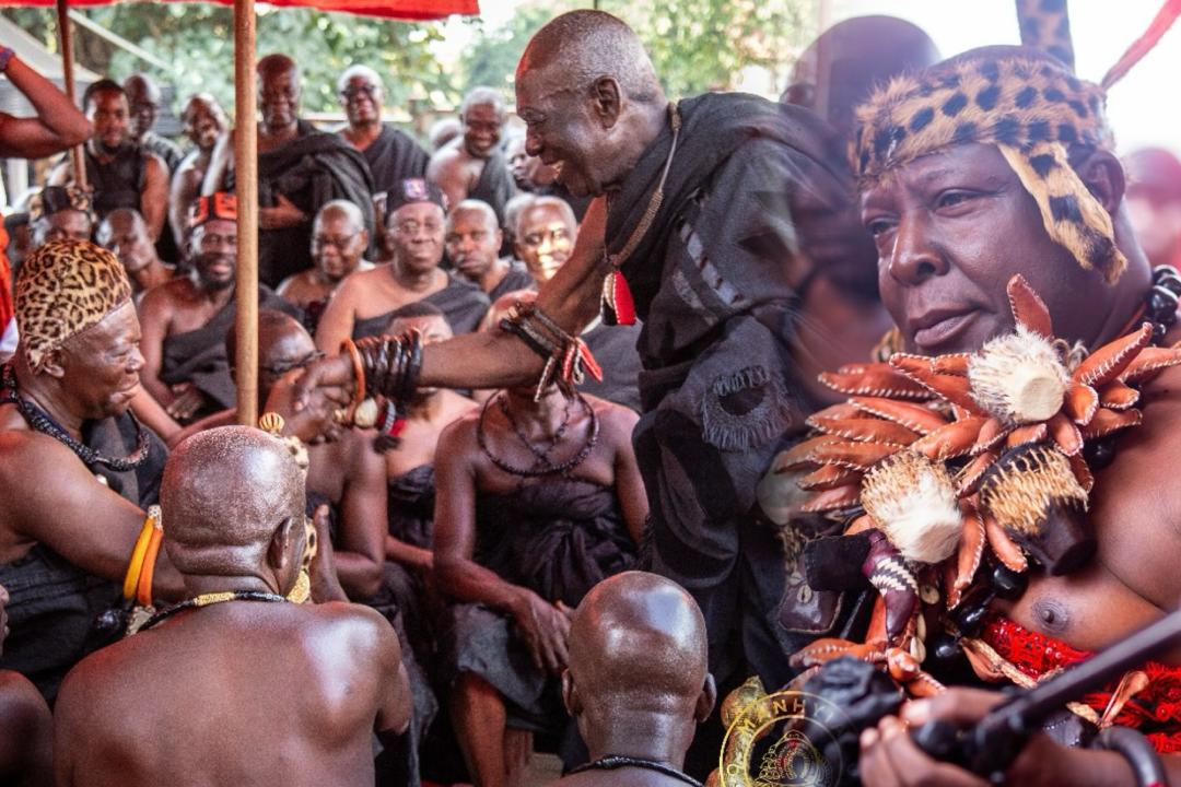 Asantehemaa Dɔte Yie: Paramount Chiefs of Aflao and Oguaa Affirm Solidarity with Asantehene