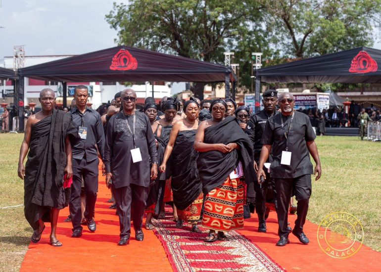 Asantehemaa Nana Konadu Yiadom III's Cryptic Farewell to Lady Julia