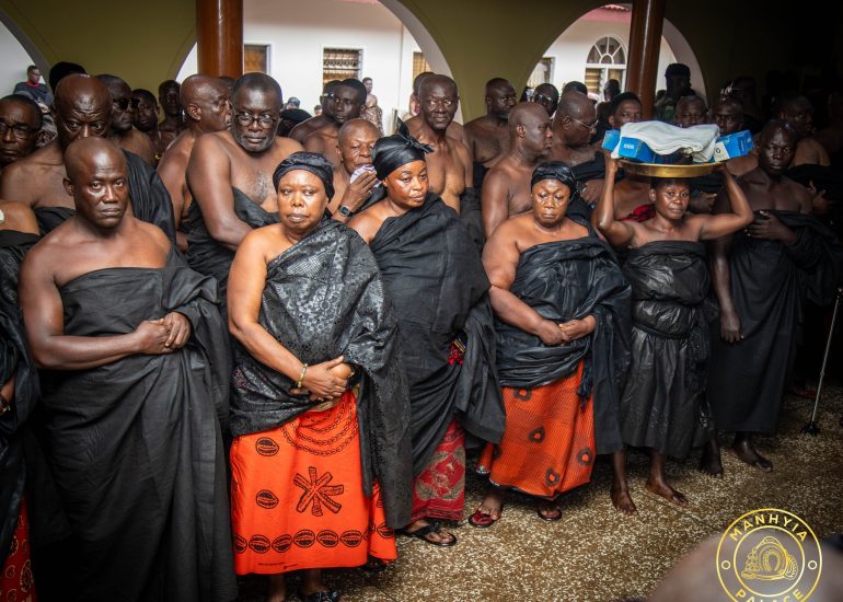 Oyoko Royals Thank Otumfuo for Dignified Burial of Asantehemaa