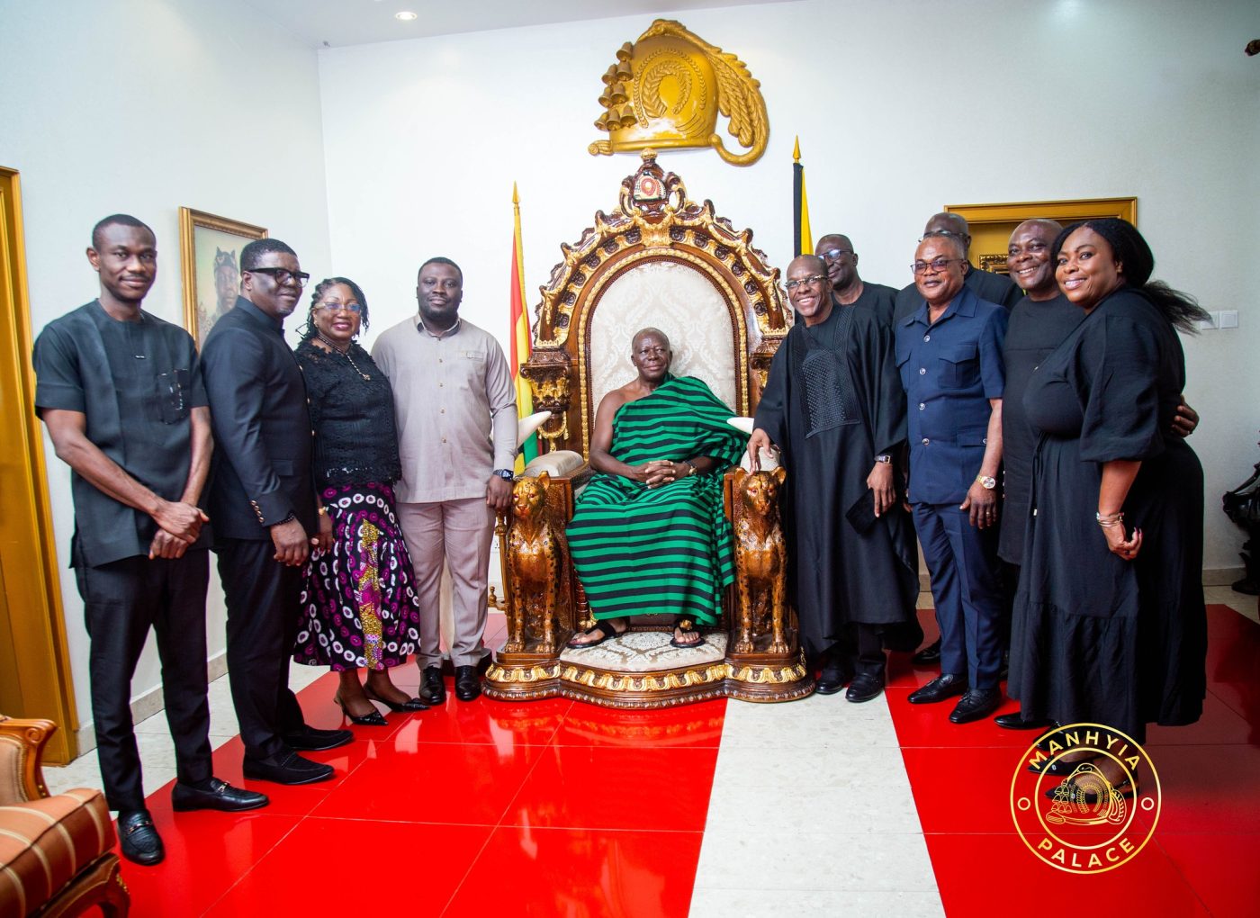 Did You Know Asantehene Gifted Parliament the Kente Frames Displayed Behind the Speaker’s Seat?