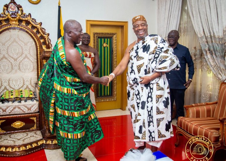 I Love and Respect Ga Mantse- Asantehene