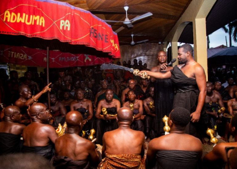 Kwamanghene Swears Allegiance to Otumfuo