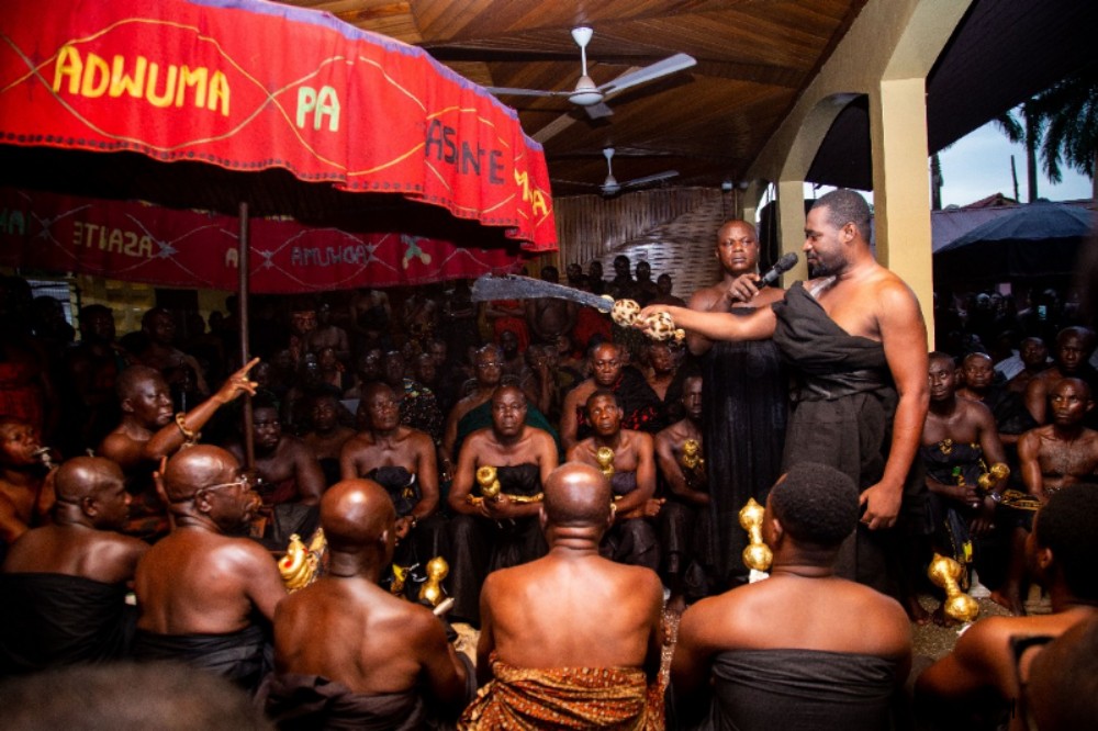 Kwamanghene Swears Allegiance to Otumfuo