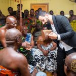 Asantehene Honoured with a Rare Gift By Lebanese Business Mogul