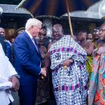 Asantehene Gives German President Steinmeier a Taste of True Royalty