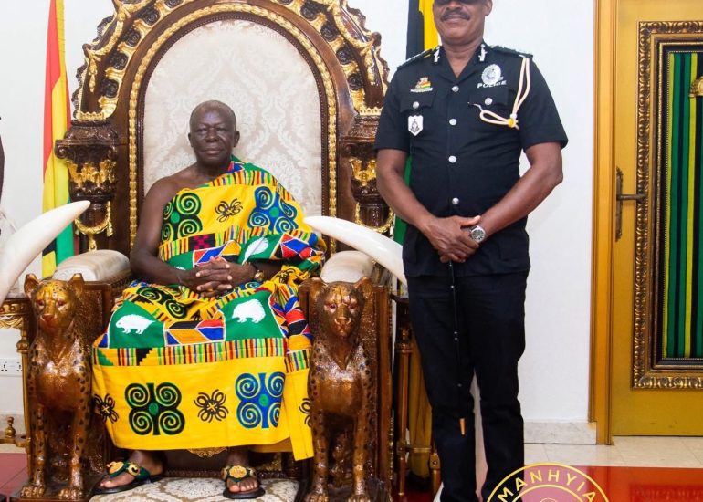 Outgoing Ashanti Regional Police Commander Attributes Promotion to Otumfuo’s Guidance