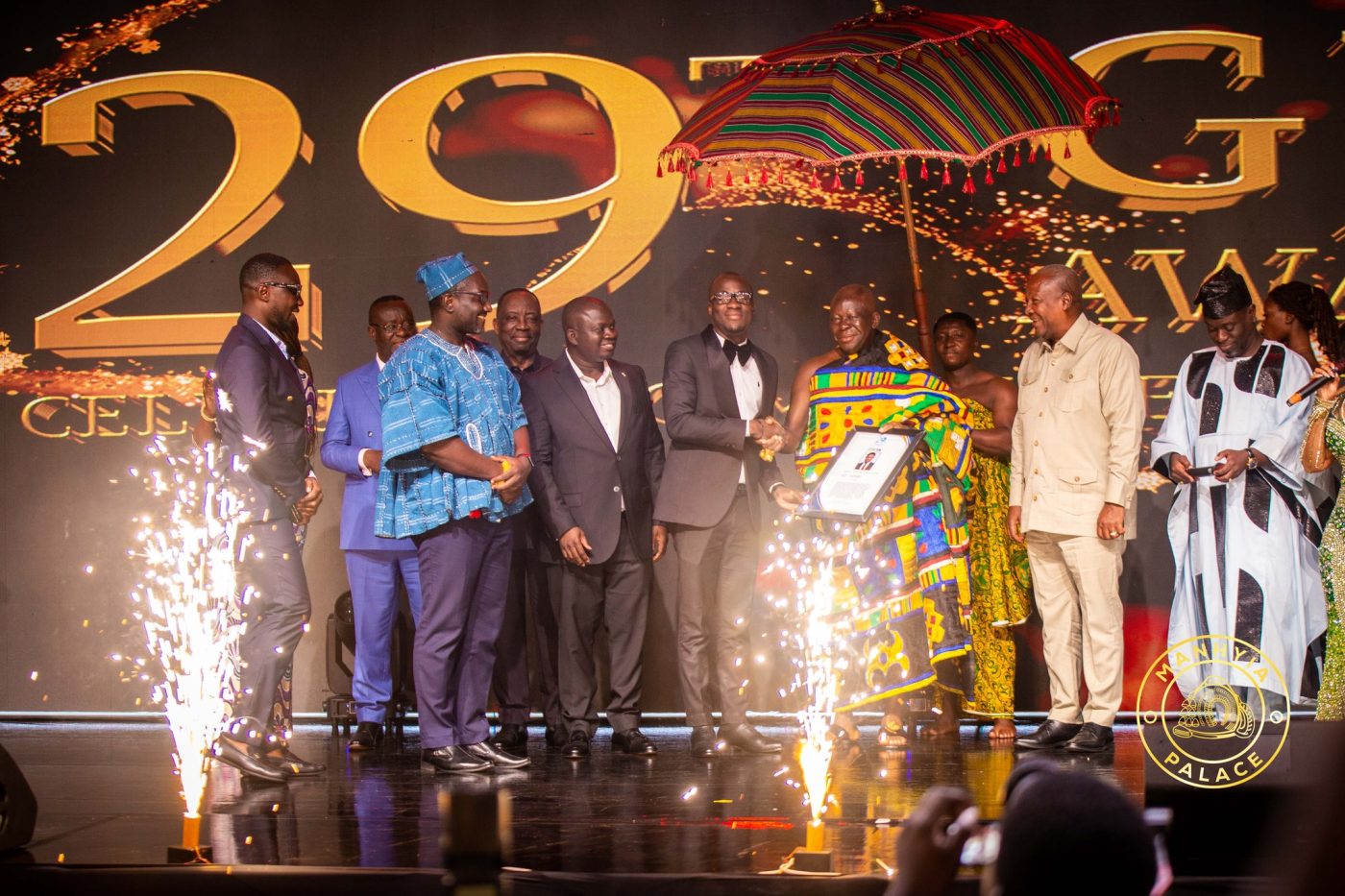 GJA Honours Asantehene For Hosting and Gracing 29th GJA Awards