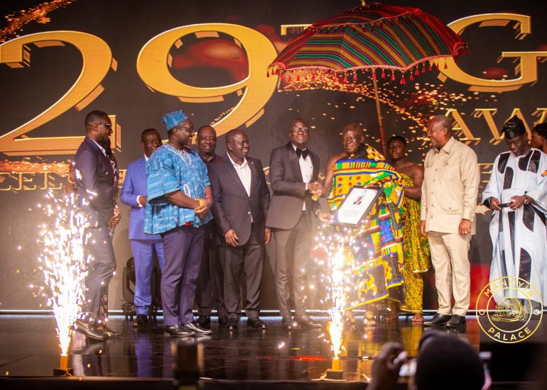GJA Honours Asantehene For Hosting and Gracing 29th GJA Awards