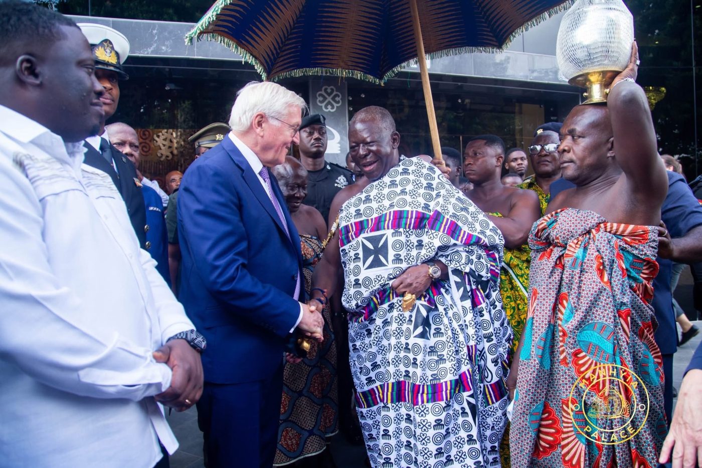 Ghana's Unemployment Situation Took Centre Stage in My Engagement With German Prez- Otumfuo