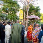 Asantehene Inspects 17-Year-Old Baobab Tree He Planted in Barbados