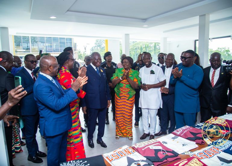 Otumfuo Urges Veep to Seize KNUST Project to Immortalise Her Name
