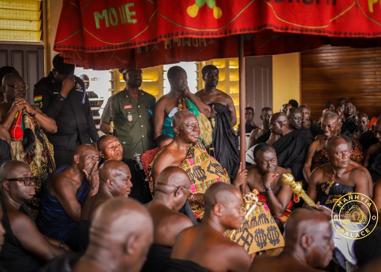 Bawku Conflict: Otumfuo Informs Nananom About Upcoming Visit to Jubilee House