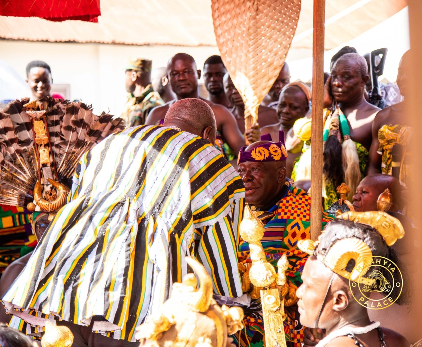 Asantehene's Support Has Made My First Year in Power Successful- Mahama