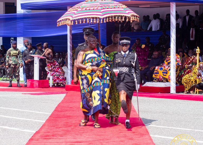 Stay Away from Police Profession if You Intend to Make Money- Asantehene