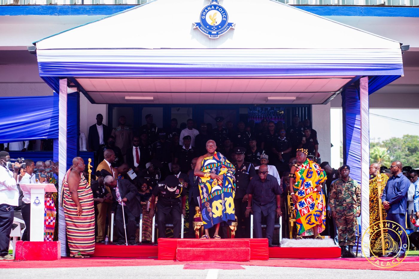 Your Duty Isn't to Beat People- Asantehene Reminds Ghana Police