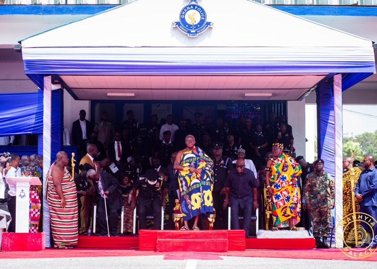 Your Duty Isn't to Beat People- Asantehene Reminds Ghana Police