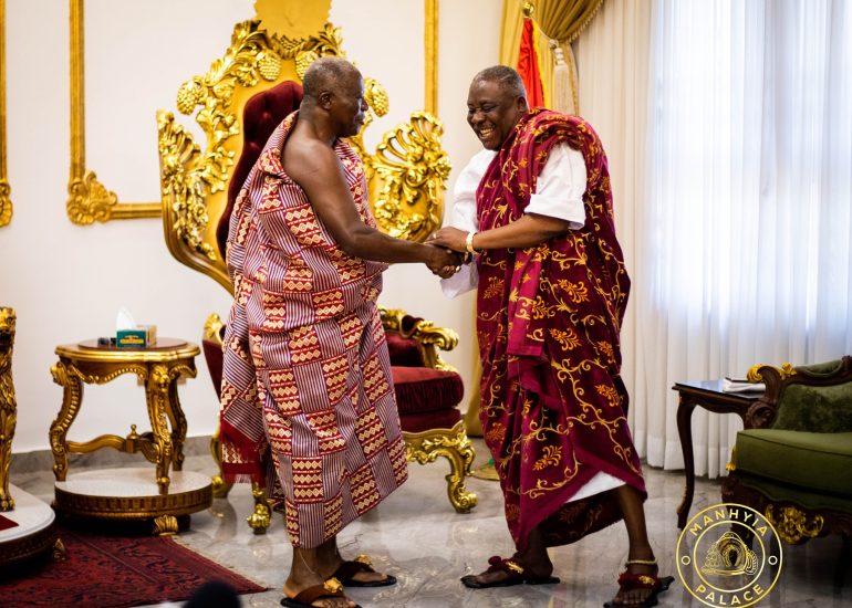 Asantehene Discounts Perception of Enmity Between Asantes and Ga-Dangmes