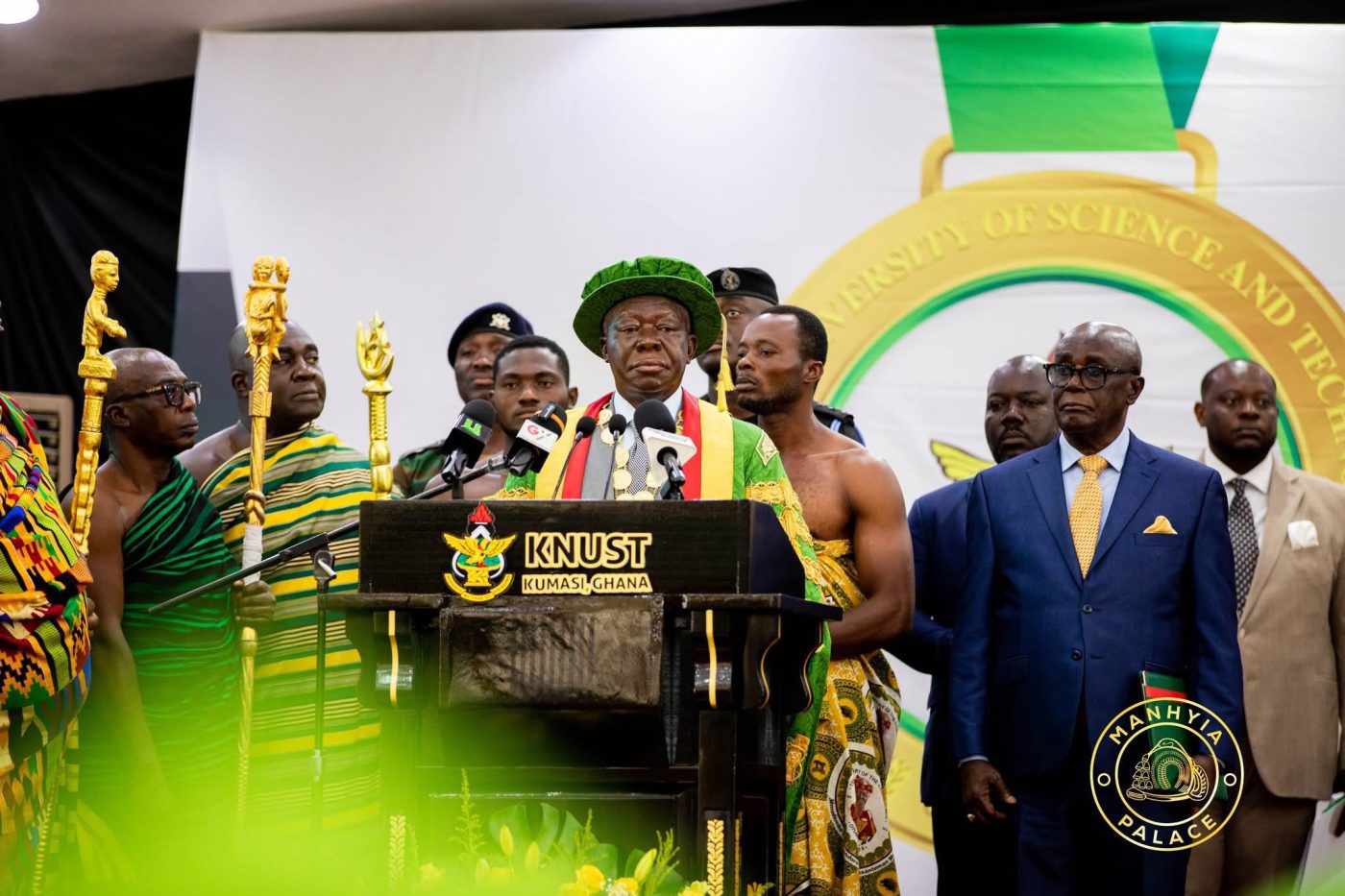 Asantehene Calls For Timely Completion of KNUST Teaching Hospital 1st Phase