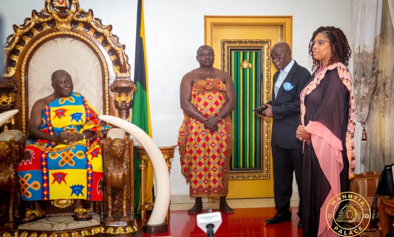 How Can Ghana Benefit from Canada ? - Asantehene Asks Envoy