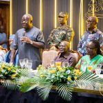 Otumfuo Sends High Commissioner Prof Obiri-Danso Off With His Blessings