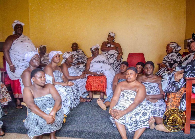 Asantehemaa Nana Yaa Akyaa II Holds Maiden State Sitting after Enstoolment