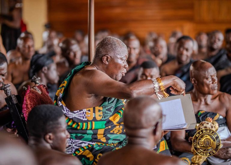 Otumfuo Directs Buyers of Sakora Wonoo Lands to Seek Refunds from Osei Tutu