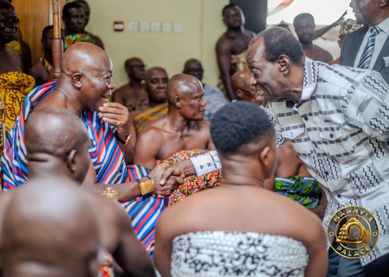 Asantehene Supports KsTU with Land for VC Residence
