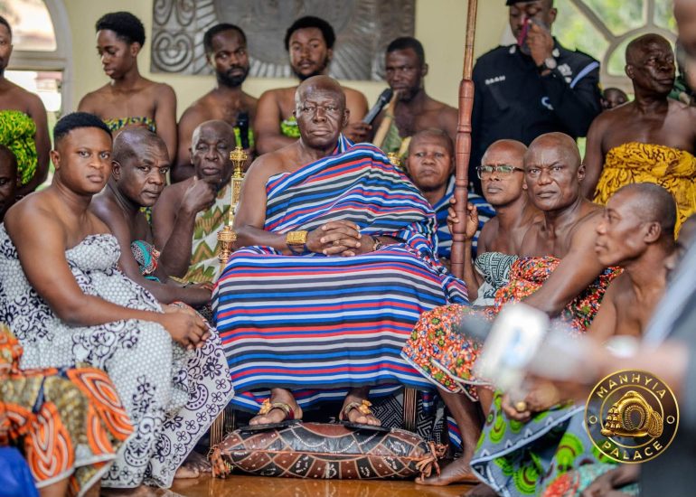Asantehene Constitutes Committee to Probe Antoa Krobo Stool Dispute