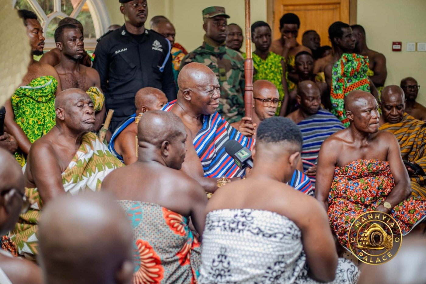 Asantehene Entrusts Asanteman to Mamponghene Ahead of US Trip