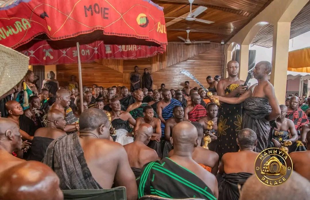 Nana Abu Pra III Swears Allegiance to Asantehene as Praasohene